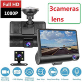 HD Night Car Dvr Dash Cam 4.0 Inch Video Recorder Auto Camera With Rear View Camera Dashcam - Smart Tech Shopping